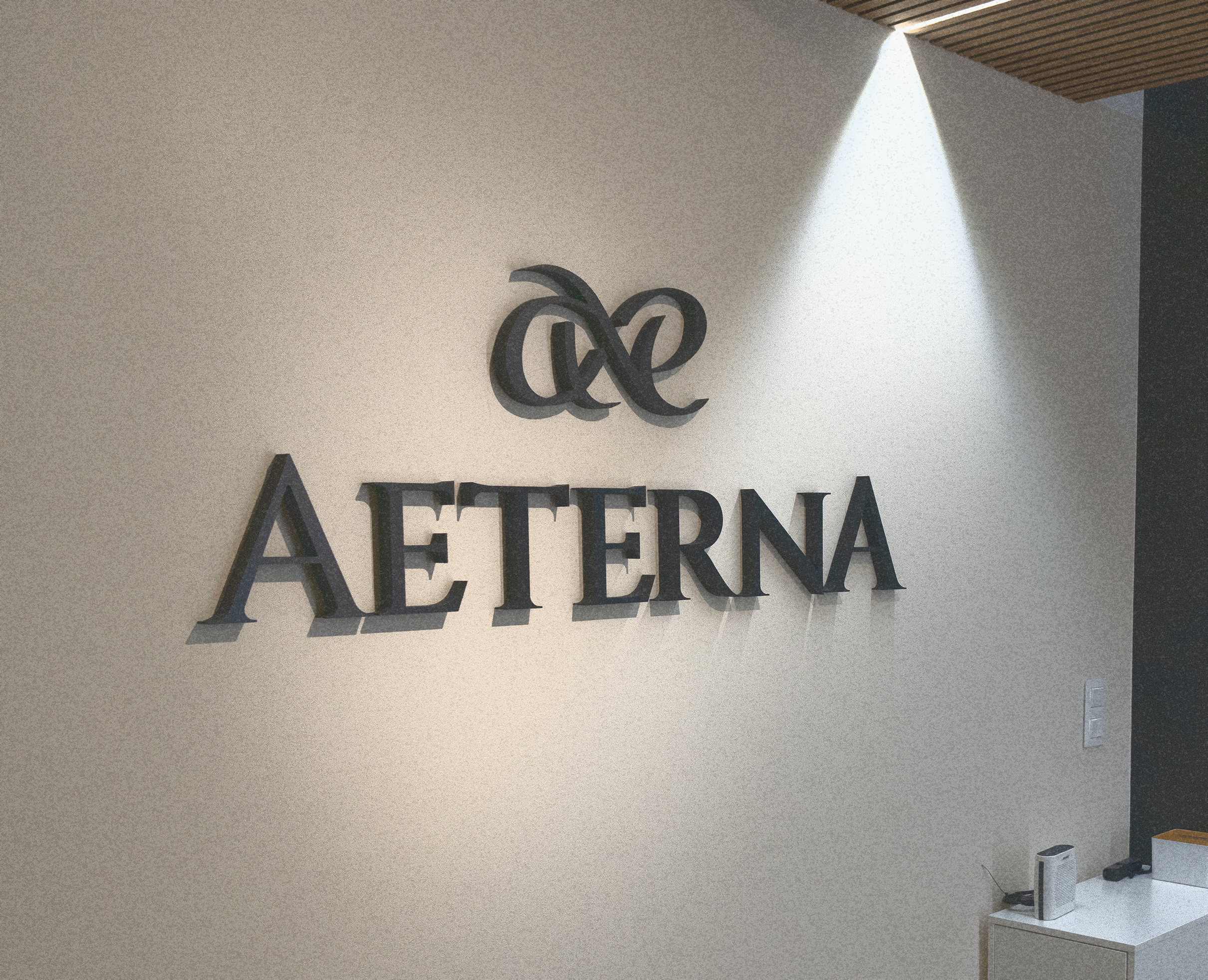 Logo boutique Aeterna Bruxelles
