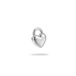 Coeur Cadena inox Argenté