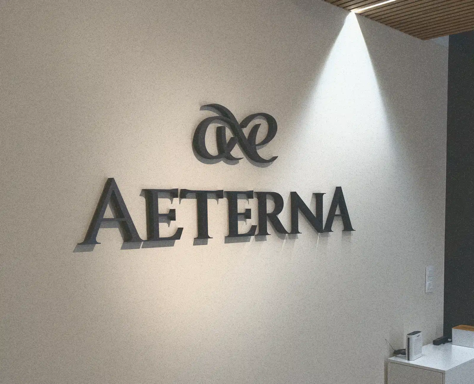 Logo boutique Aeterna Bruxelles